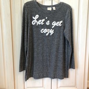 Cozy sweater from Chico’s Zenergy line Sz 1 P ( SZ 8)